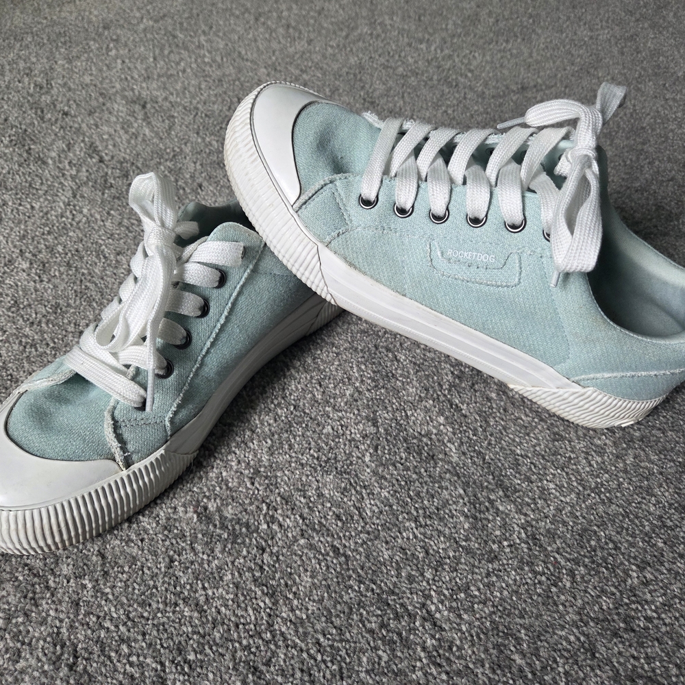 Rocket Dog Light Blue Canvas Sneakers